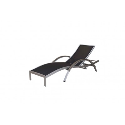 SAC Deluxe Brushed Nickel Sun Lounger SAC Deluxe Brushed Nickel Sun Lounger